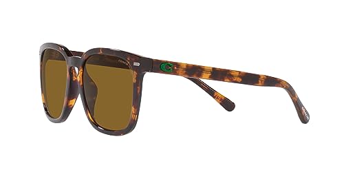 Image of COACH womens Hc8354u Universal Fit Square Sunglasses
