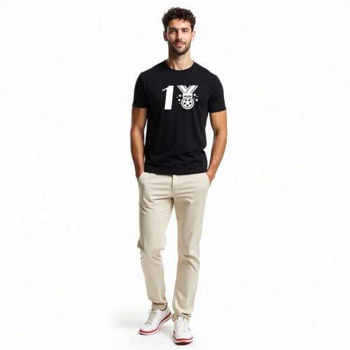 Image of ALOVA Men's Printed Polyester Sports T-Shirt - Round Neck, Half Sleeves, Lightweight, Ideal for Running, Gym, Training, and Everyday Sports Activities