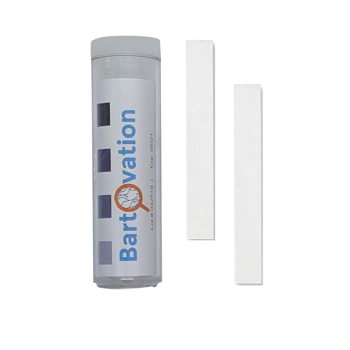 Bartovation Chlorine Sanitizer Paper Test Strips, 10-200 ppm, 100...