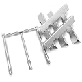 Uniflasy 7636 Flavorizer Bars and 69787 Burner Tube for Weber Spirit & Spirit II 300 Series Spirit II E-310 E-320 S-320 E/S330 with Front Control for Weber GS4 Replacement Parts 67046 68843
