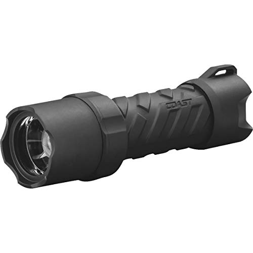 COAST PRODUCTS 20765 Polysteel 400 Led Flashlight with Pure Beam Focusing, Black