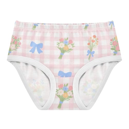 GuoChe Triangle Panties Elastic Waistband Panties Breathable Toddler Underwear for Toddlers in Sizes 2T,3T, 4T, 5T, 6Y and 8Y