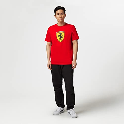 PUMA Scuderia Ferrari - Camiseta con Cierre - Rojo - Hombre - Talla: M