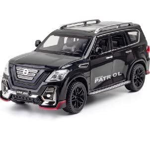 Image of Invite Enterprise 1:24 Scale Die-Cast 2022 Nisssan Patrol Large with 6 Openable Doors-Multicolor