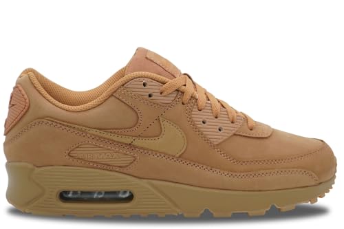 Nike FZ5102-299 Air Max 90 Premium Homme Flax/Wheat-Gum Light Brown EU 44.5