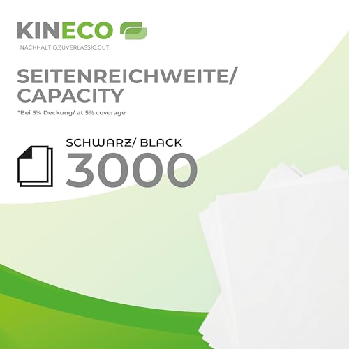 Kineco TN2510XL Tonerkartusche kompatibel für Brother HL-L2400DWE MFC-L2835DW DCP-L2660DW HL-L2445DW MFC-L2827DW TN2510, TN-2510XL Schwarz