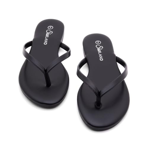 Shoe Land 196002 Womens Falema Flip Flops Casual Thong Flat Sandals Slip thumb #6