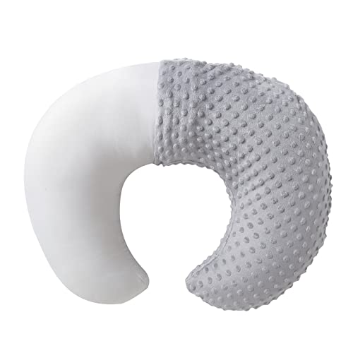 Nursing Pillow and Positioner with Cover for Breastfeeding and Bottle Feeding, Propping Baby, Tummy Time, Baby Sitting Support, Awake-Time Support...