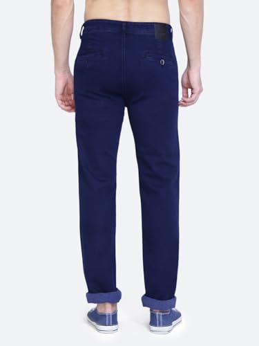 Image of Mid Waist Heavy Weight Stretchable Denim Material Front Cross Pocket Comfort Fit Jeans Pant for Men
