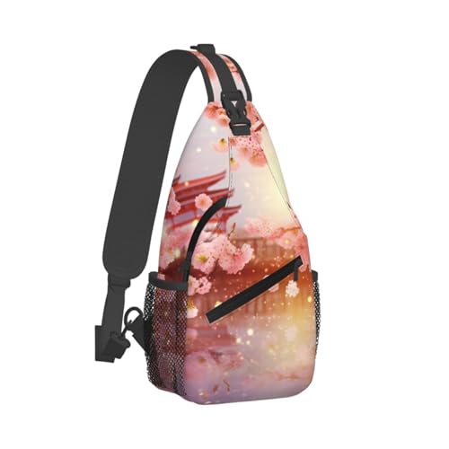 Bolso Cruzado Cherry Blossoms para Hombre y Mujer miniatura 2