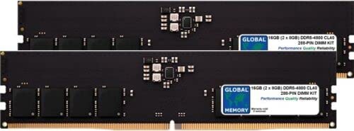 DDR5 4800MHz PC5-38400 288-PIN DIMM RAM KIT für PC Desktop/Motherboards