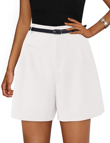 PRETTYGARDEN Shorts for Women Dressy 2026 Summer Elastic High Waisted Wide...