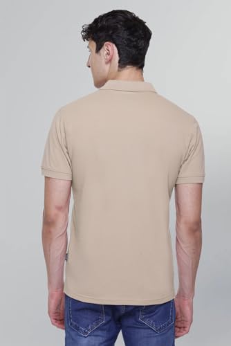 Image of Half Cotton Polo T Shirt for Man with Pocket - Regular Fit Mens Collar Tshirt
