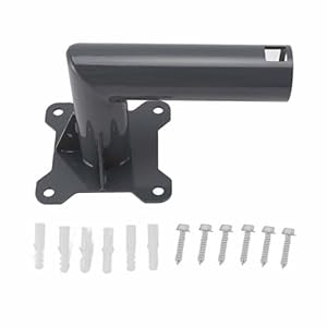 Starlink Mount, Starlink Satelliet Antenne Paal Montage Kit, Verstelbare Starlink Internet Kit Satelliet Montage Kit voor Dakmuur, Satelliet Internet Schotel Paal Mount voor
