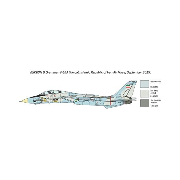 Italeri 1414S 1:72 F-14A Tomcat Recessed Line Panels, originalgetreue Nachbildung, Modellbau, Basteln, Hobby, Kleben… – Bild 7