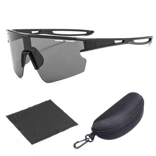 KUBDPQOR Gafas de Ciclismo para Hombre y Mujer - Gafas de Sol Deportivas Ultra Ligeras y de Diseño Exclusivo - ¡Perfectas para Disfrutar de Sus Deportes al Aire Libre!