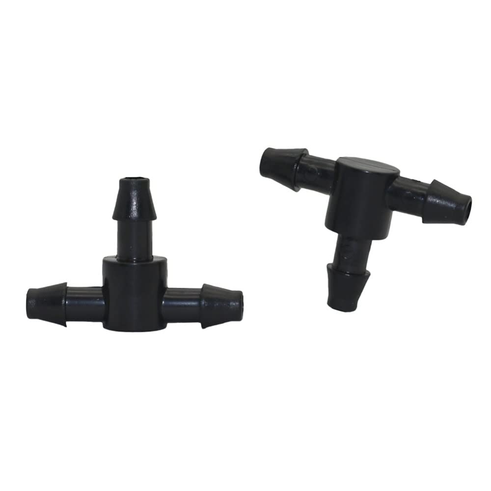 Garden Plumbing 1000 Pcs Barbed Three Way Tees 4/7mm Hose Connectors Garden Water Splitters Irrigation Watering Pipe Connection Accessories