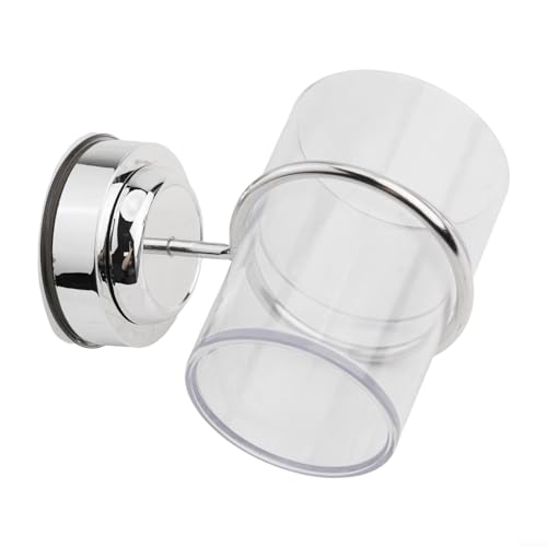 Accesorio de baño con ventosa para cepillo de dientes con vasos de plástico higiénicos