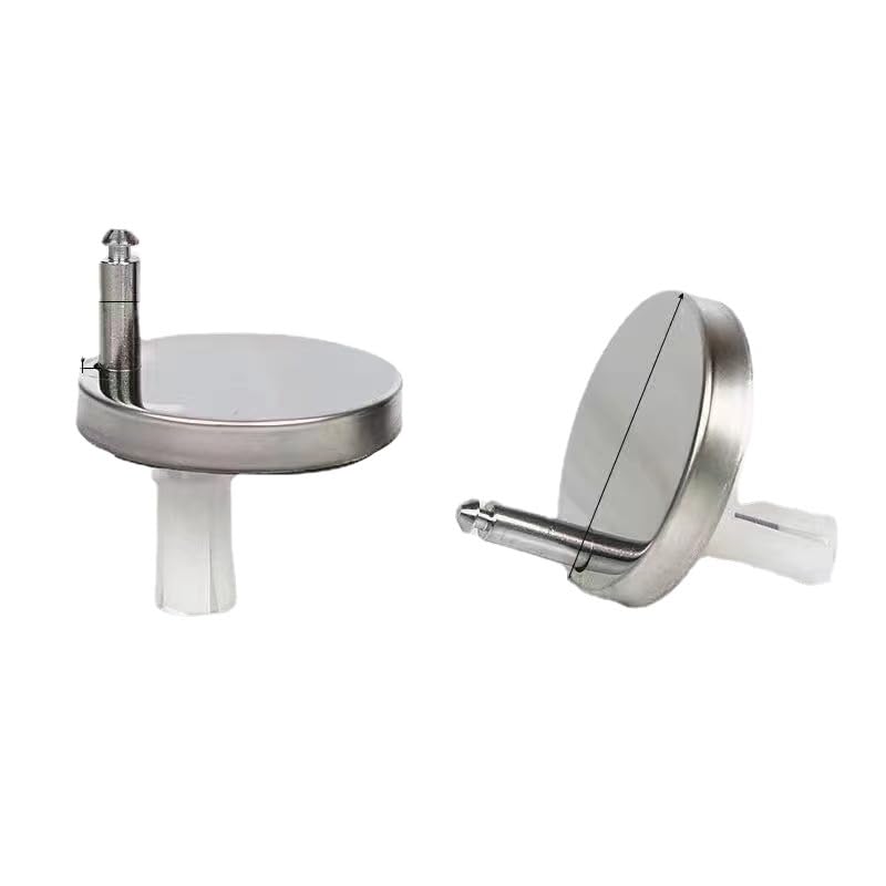 2Pcs/Set Universal Toilet Seat Connector Fix Hinge Stainless Steel Fitting Replacement Fixings Screws Pin Bathroom Accessories