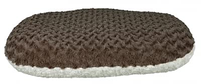Trixie Kissen Kaline Creme/grau Hundekissen Hundeliegebett Hundeausstattung Hundezubehör, 64x41 cm (1er Pack), 4011905389530