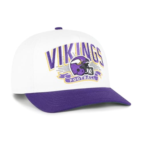 47 Minnesota Vikings Prime Play Super Hitch MVP Adjustable Snapback Cap - NFL 2-Tone Cap
