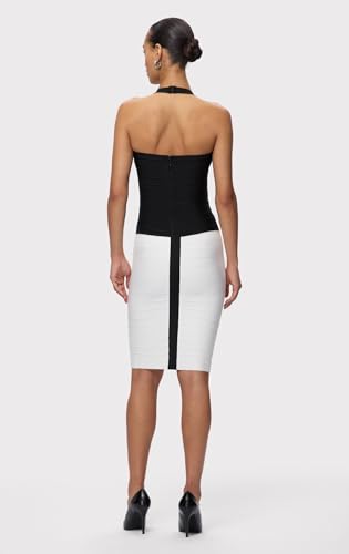 Hervé Léger, The Opening Night Dress, X-Large, Blk Alab Cmb — view 4