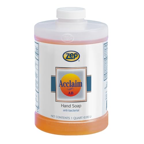 Zep Acclaim AB Hand Soap-Anti-Bacterial - 32 oz (Pack of 1) - Effectively removes soils and inhibits bacteria while remaining mild on the hands.
