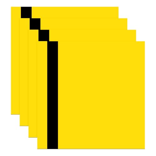 Matériau de gravure pour badge nominatif et étiquette de bureau PATIKIL 4 pièces