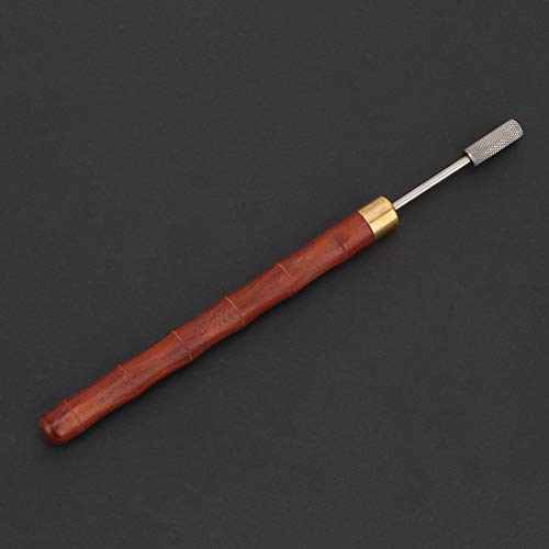 RIZGHWOY Práctico de Madera de Sandalia Tinte de Borde de Latón para Pintura Eficiente de Borde de Cuero para Artesanos de Cuero Sándalo Rojo (sándalo rojo)