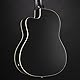 Ortega Guitars Konzert Gitarre Elektro-Akustisch – 4/4, Slim Neck – Family Series – Inklusive Gig Bag – Fichte, Mahagoni, Schwarz (RCE125SN-SBK)
