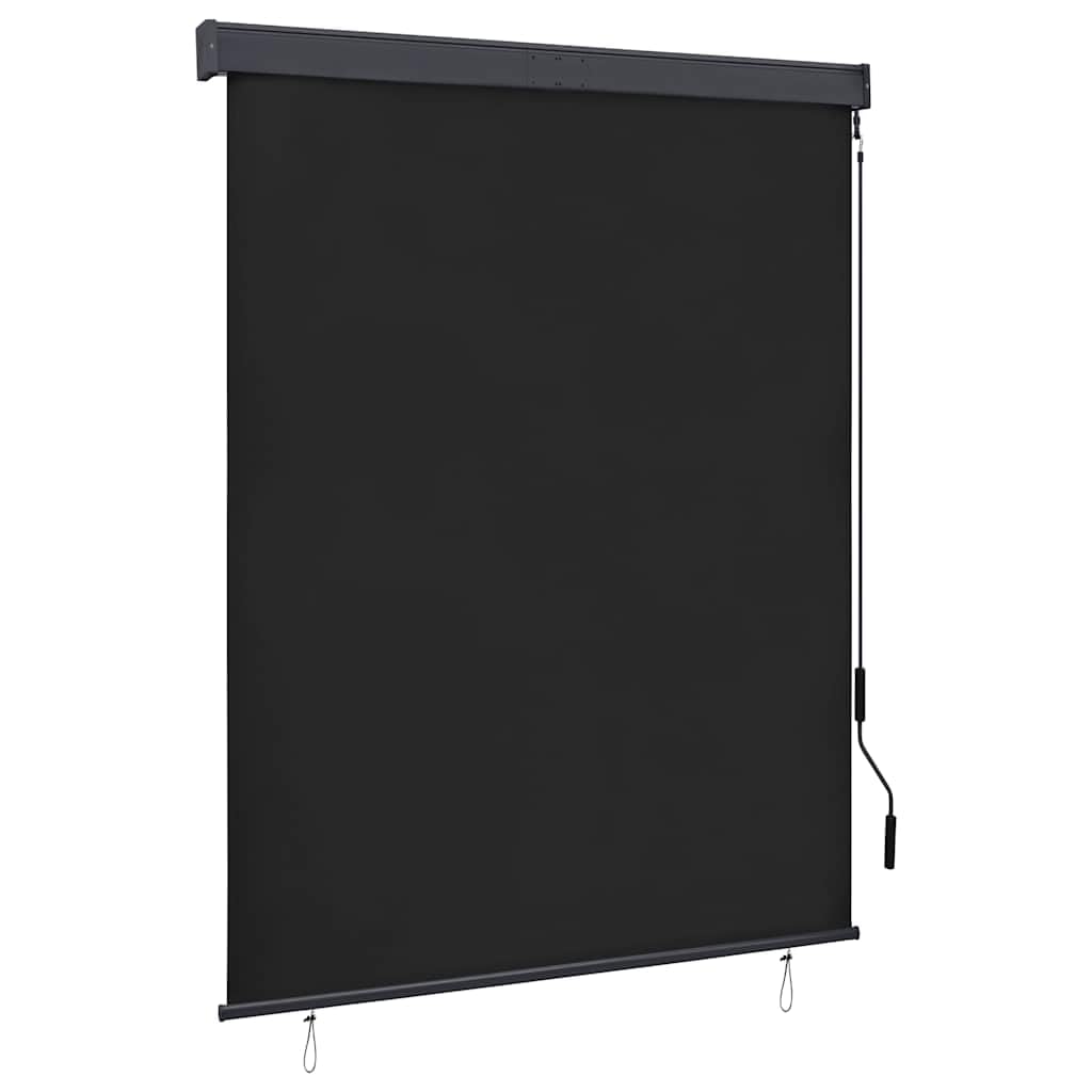 Vidaxl Outdoor Roller Blind 140X250 Cm Anthracite