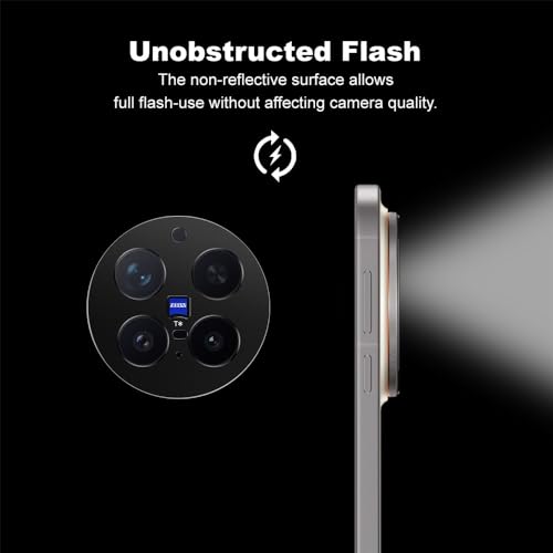 Image of AVOAR Camera Lens Protector Compatible with Vivo X300 Pro (1 Pack) - 9H Tempered Glass, Ultra Clear HD, Scratch Resistant, Military-Grade Protection, Bubble-Free Installation, Precise Fit, Case Friendly
