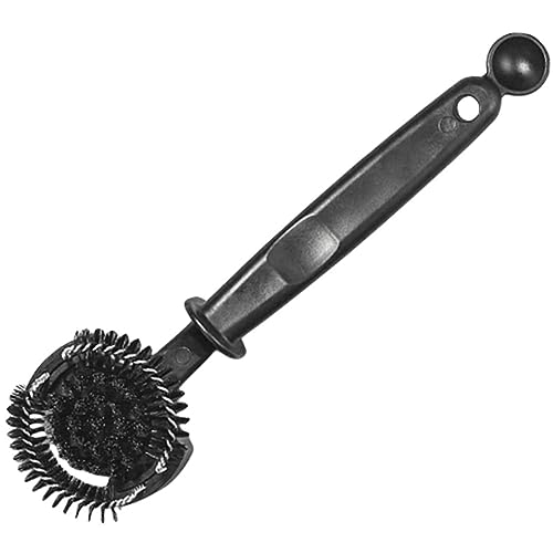 BESTonZON Spazzolino Pulizia Macchina Caffè Testa Tonda Set Caffè Nero Abs