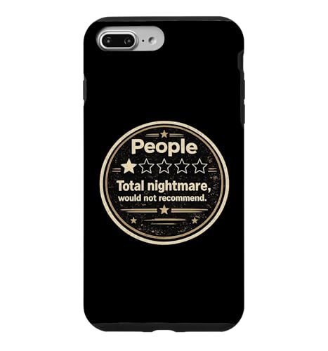 People Total Nightmare Would Not Recommend���g���o�b�W���[���A �X�}�z�P�[�X iPhone 7 Plus/8 Plus �p