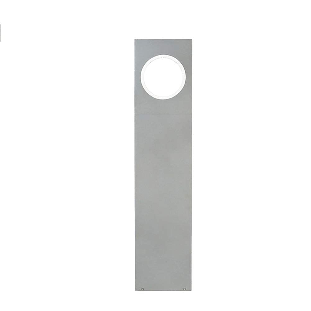 Luci da Giardino a LED da 7 W Alluminio IP54 Impermeabile Impermeabile 70 cm Lampada da Colonna per Esterni Cortile Esterno Villa Parete Giardino Paesaggio Decor Pilastro Lanterna