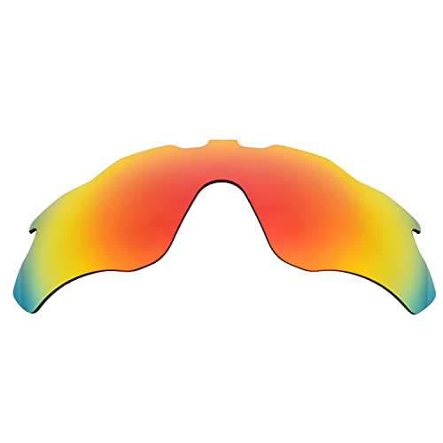 Objectif de remplacement Oakley Radar Pace rouge taille unique pour lunette