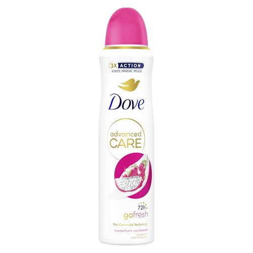 Dove Deo-Spray Antitranspirant Advanced Care Drachenfrucht- und Kokosduft 6x 150 ml