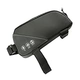 Ciieeo Fahrradtasche Rahmentasche 08L mit Reißverschluss Schlankes Design für Mountainbike und Rennrad Schnelle Montage ohne Werkzeug