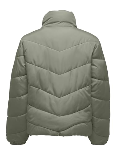 Image of ONLY Women's A-Line Coat (15305656- Seagrass