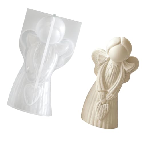 Obotsnoi Molde de silicona flexible para manualidades, diseños detallados de alas para proyectos perfumados, silicona apta para niños