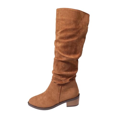 Bottes longues casual pour femmes de mode printemps chic et couture