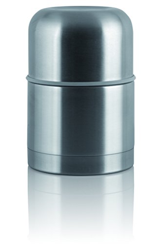 Reer 90430 - Edelstahl -Warmhaltebox für Nahrung mit Becher, 350ml, 1 Stück (1er Pack) – Ansicht 2