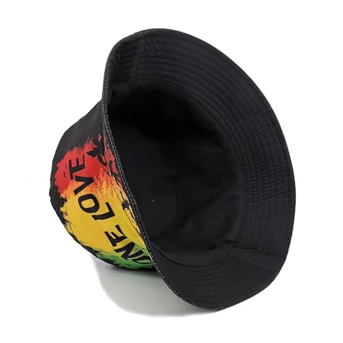 Image of Dujunex American Flag Stars Bucket Hat Summer Travel Beach Sun Hats Outdoor Cap for Women Man