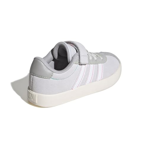 Image of adidas Kids' VL Court 3.0 Elastic Lace & Strap Shoe