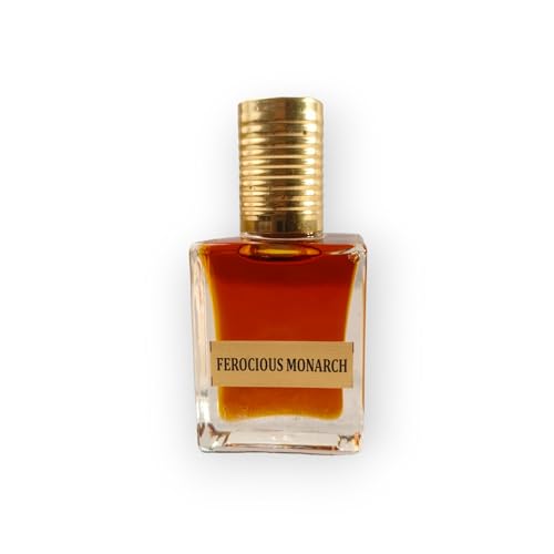 All Types Attar-Atar Essential Oil Parfum Oil Fragrance Perfume Unisex Men-Women Parfume Spray Scent Long Lasting Roll On Itar Semi Natural Non Alcoholic Volume:12ML (0.4 Fl Oz) (Ferocious Monarch)