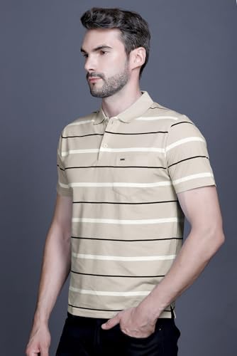 Image of GODFREY Polo T Shirt for Man with Pocket - Half T Shirt for Men Cotton