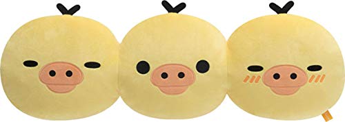 サンエックス リラックマ キイロイトリマフィン 3連クッション ロング 枕 Amazon.co.jp: リラックマ キイロイトリマフィンカフェ 3連クッション