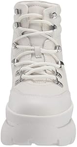 steve madden white husky boots