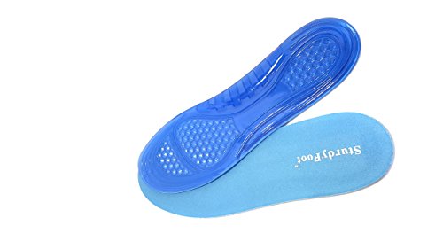 SturdyFoot Semelles en gel pour homme avec soutien de la voûte plantaire Cover