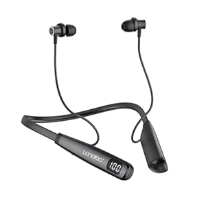 Wireless Waterproof Sports Earphones with 100 Hours of Playback time, Bluetooth Earphones with Microphone, in Ear Noise Reduction, Used for Gym Running and Exercise (Y10)